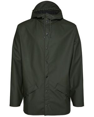 Rains Short Jacket - Green