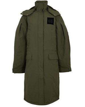 Ganni Ripstop Parka - Green