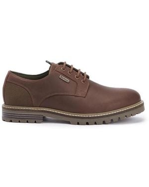 Barbour Sandstone Derby Shoes - Brown