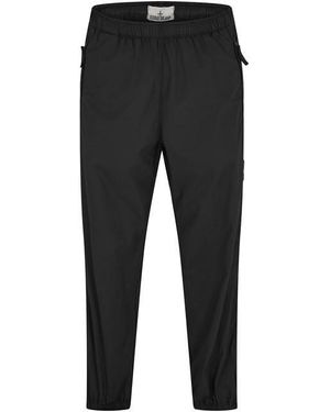 Stone Island Closed Hem Tracksuit Joggers - Black