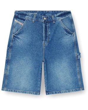 DIESEL Denim Shorts - Blue