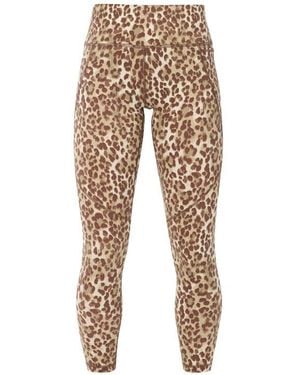 Sweaty Betty High Rise Sweat Wicking Performance Gym Leggings - Natural