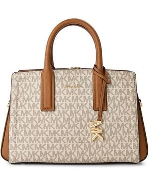 MICHAEL Michael Kors Laila Small Satchel - Brown