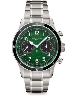Montblanc Mb 1858 Chronograph Watch - Green