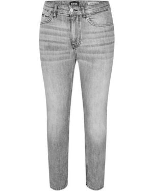 BOSS Delaware Slim Fit Jeans - Grey