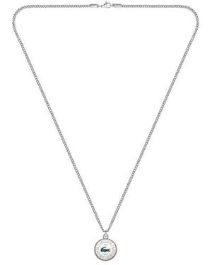 Lacoste Gents Vigor Necklace - Metallic