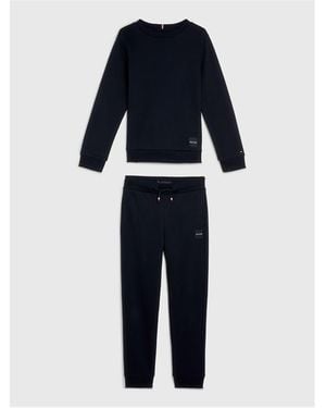 Tommy Hilfiger Tommy Mono Sweat Set - Blue