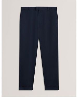 Ted Baker Tapered Trousers - Blue
