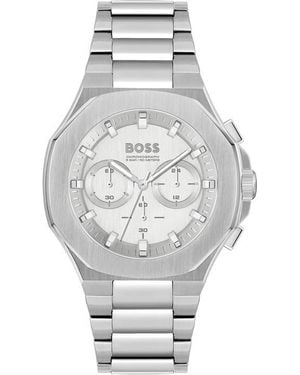 BOSS Gents Taper Chronograph Watch - Metallic