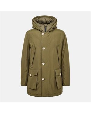 Woolrich Wool Arctic Parka - Green