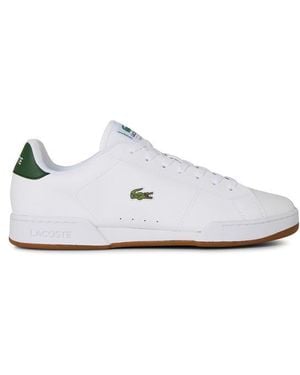 Lacoste Carnaby Cup Leather Trainers - Natural