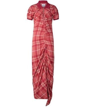 Vivienne Westwood Viv Pulling Dress Ld64 - Red