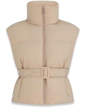 Belstaff Loe Vest - Natural