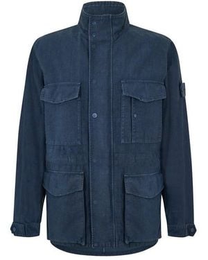 Stone Island Ghost Ghost Field Jacket - Blue
