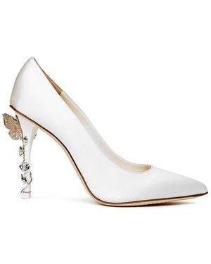 Sophia Webster Blossom Court Shoes - White
