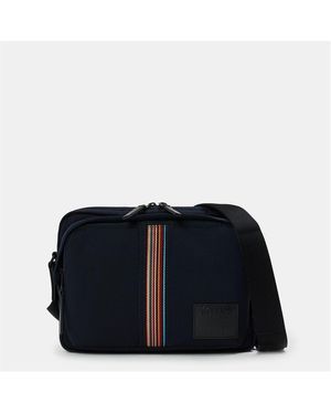Paul Smith Artist Stripe Camera Bag - Blue