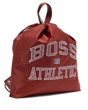 BOSS Drawstring Backpack - Red