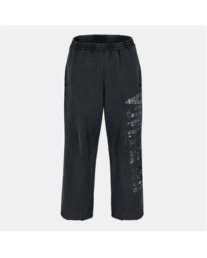 Balenciaga Wide Leg Trousers - Blue