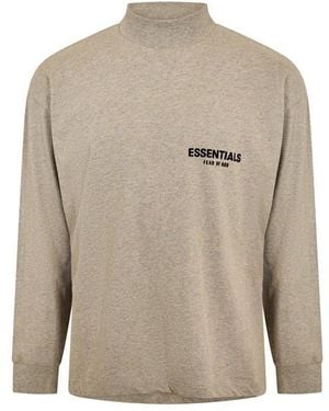 Fear Of God Core Long Sleeve Oversized Fit T-Shirt - White
