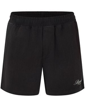 Represent Woven Tracksuit Shorts - Black