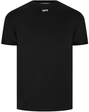 Off-White c/o Virgil Abloh Roses Arrow T-Shirt - Black
