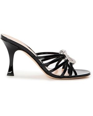 Gucci Alicia Heeled Mules - Black