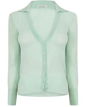 Anna October Ensley Cardigan - Green