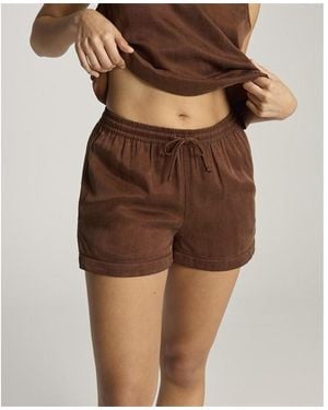 Nudea Eco-Luxe Drawstring Boxer - Brown