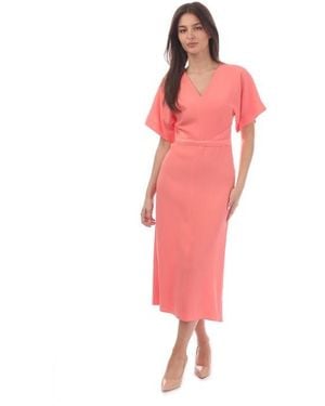 BOSS Dawinga Swing Style Dress - Pink