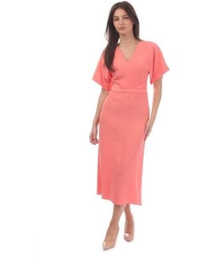 BOSS Dawinga Swing Style Dress - Pink