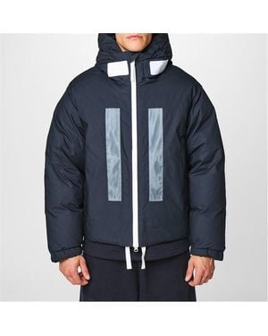 Stone Island Marina Hooded Down Jacket - Blue