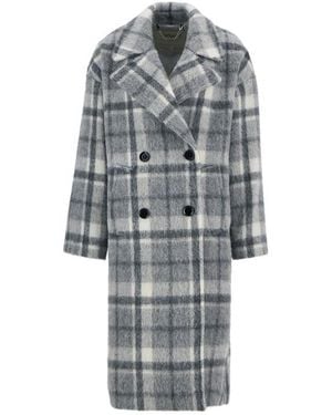 Barbour B.Li Beattie Wool Overcoat - Grey