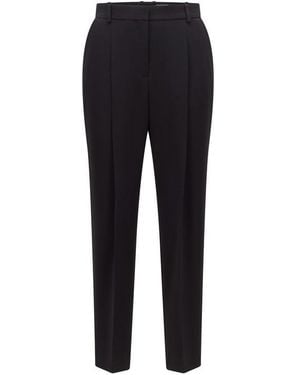 BOSS Tapana Wide Leg Trousers - Blue