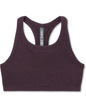 Vuori Elevation Non Wired Medium Impact Sports Bra - Purple