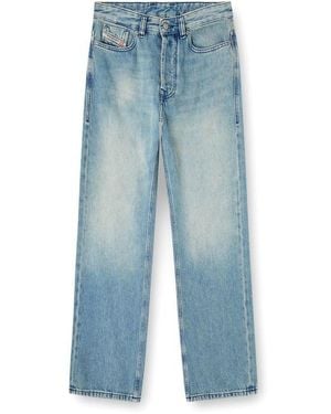 DIESEL Wide Leg Jeans - Blue