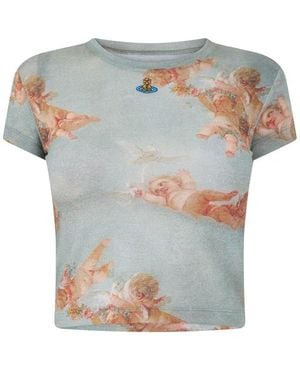 Vivienne Westwood Viv Primavera Tee Ld63 - Blue