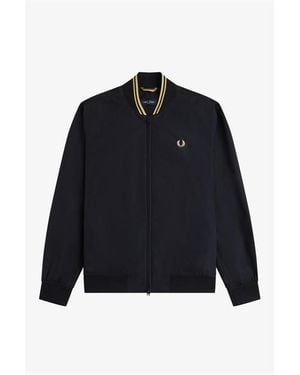 Fred Perry Bomber Jacket - Blue