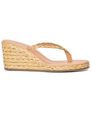 Ancient Greek Sandals Etheria Wedge Heeled Sandals - Brown