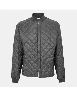 Maison Margiela Reversible Ribbed Collar And Cuffs Bomber Jacket - Brown