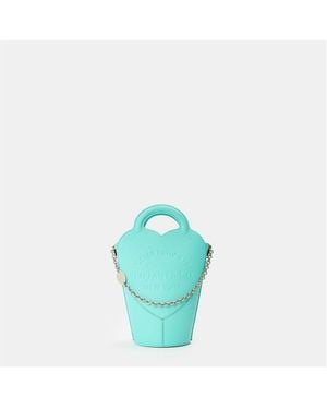 Tiffany & Co. Crossbody Mini Tote Handbag - Blue