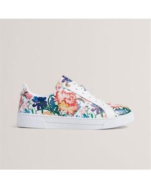 Ted Baker Ted Printed Trainer - Blue