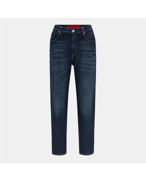 HUGO Keida Straight Leg Jeans - Blue