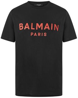 Balmain Lg Tee Sn64 - Black