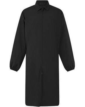 Fear Of God Car Coat Trench Coat - Blue