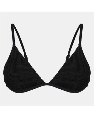 GOOD AMERICAN Always Fits Perfect Fit Bikini Top - White