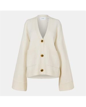 Axel Arigato Relaxed Cardigan - White