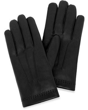 Mulberry Nappa Leather Gloves - Black