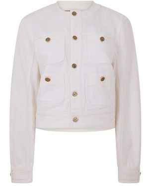 Balmain Denim Jkt Ld63 - White