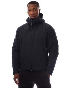 C.P. Company Pro-Tek Hooded Padded Jacket - Blue