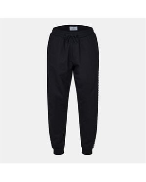 Aquascutum Aquact Tape Closed Hem Fleece Joggers - Blue
